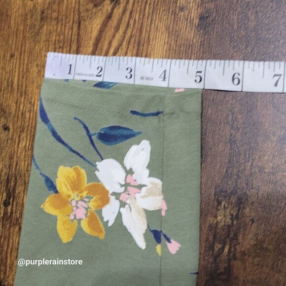 Old Navy Floral Sheath Dress L P Olive Gardencore Countrycore Fairycore Boho - Picture 11 of 12